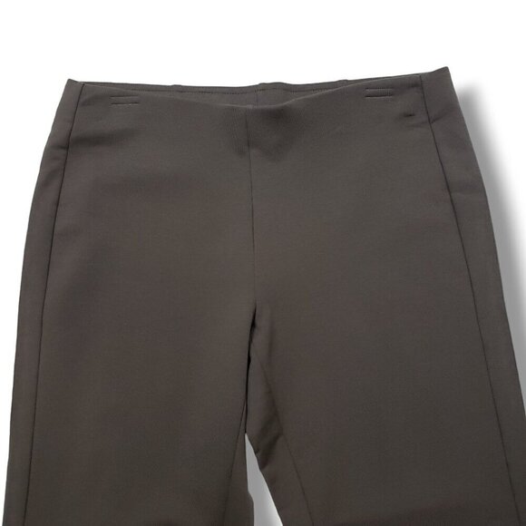 Pure Jill Slim Leg Cropped Pants Womens Small Petite Brown Pima Modal - Picture 2 of 9